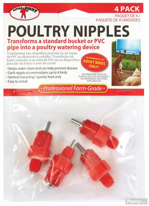 Thumbnail of the Poultry Nipple 4 pack