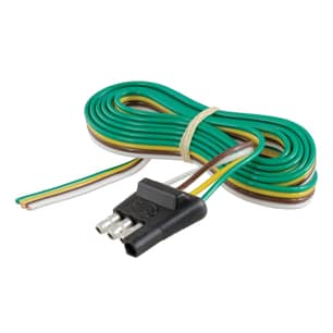 Thumbnail of the CURT™ 4-Way Flat Connector Plug with 18” Wires