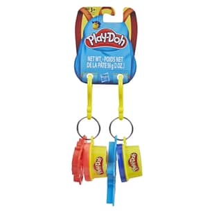 Thumbnail of the PLAY-DOH CLIP-ON KEYCHAIN TOY WITH 2 COMPOUNDS