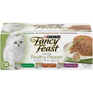 Thumbnail of the Fancy Feast Poultry Pleaser Variety Pack 12Pk