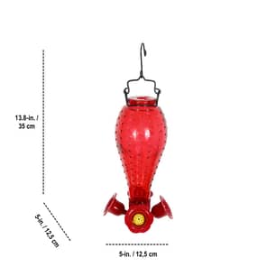 Thumbnail of the Angelo Décor® Glass Hummingbird Feeder 700 ml