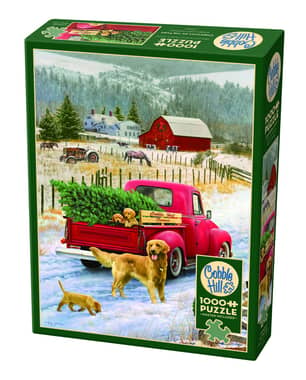 Thumbnail of the PUZZLE CHRISTMAS ON THE FARM