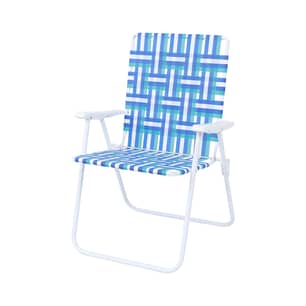 Thumbnail of the Livingscape™ Folding Web Chair, Blue & Teal
