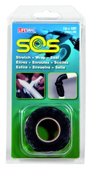 Thumbnail of the SOS Self Bonding Silicone Repair Tape 1" x 16ft (Black - No Adhesive)