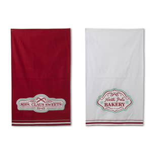 Thumbnail of the 28"L Fabric Holiday Design Tea Towel