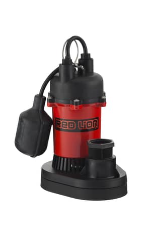 Thumbnail of the FRANKLIN RED LION 1/3HP SUBMERSIBLE SUMP PUMP