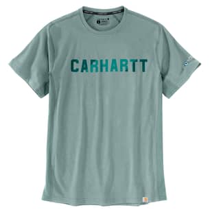 Thumbnail of the Carhartt® Force® Relaxed Fit Midweight Short-Sleeve Block Logo Graphic T-Shirt