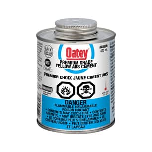 Thumbnail of the Oatey® Premium Yellow ABS Cement 473ml