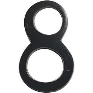 Thumbnail of the #8 CLASSIC 6 INCH HOUSE NUMBER MATTE BLACK