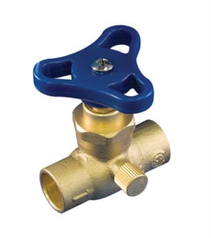 Thumbnail of the Aqua-Dynamic Stop Valve Brass 1/2 Solder with Drain Lead Free