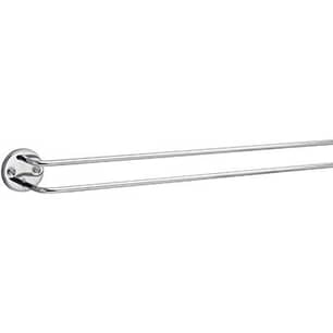 Thumbnail of the FUNDAMENTALS 24 INCH DOUBLE TOWEL BAR POLISHED CHROME