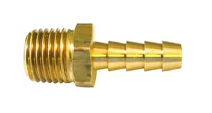 Thumbnail of the ADAPTER 1/4 BARB X 3/8 MIP BRASS NL