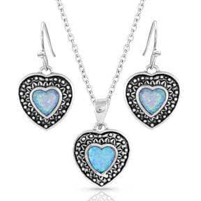 Thumbnail of the Montana Silversmiths® Depths Of My Heart Jewelry Set