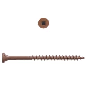 Thumbnail of the 8X2 1/2 BROWN  DECK SCREWS 350 PIECE PACK