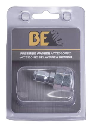 Thumbnail of the BE Power Equipment® 3/8” Quick Connect Plug FNPT PKG (ST)