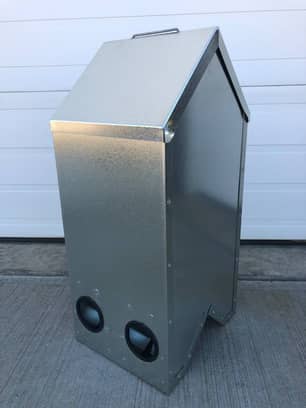 Thumbnail of the GALVANIZED POULTRY FEEDER 40KG