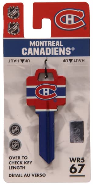 Thumbnail of the Team Key Blank - Montreal Canadiens - #67