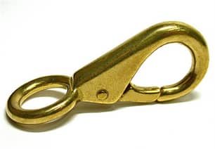 Thumbnail of the 5/8" FIXED EYE BRONZE BOAT SNAP