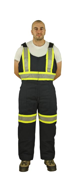 Thumbnail of the Men's Safety Insulated Cotton Canvas Overalls