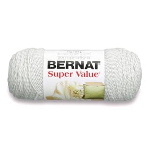 Thumbnail of the Grey Ragg Super Value Yarn (4 - Medium) By Bernat