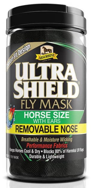 Thumbnail of the Absorbine Ultrashield Fly Mask - Horse Size with Ears