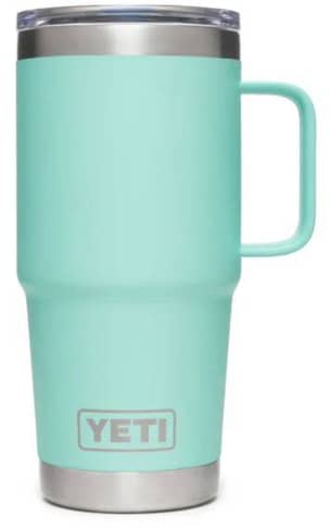 Thumbnail of the YETI®  Rambler® 591ml Travel Mug with Stronghold Lid Seafoam
