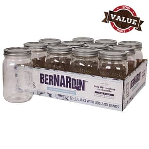 Thumbnail of the Bernardin® Deco Jars Widemouth 1L - 12pk