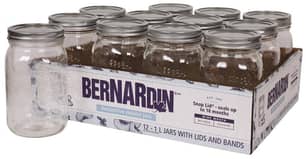 Thumbnail of the Bernardin® Deco Jars Widemouth 1L - 12pk