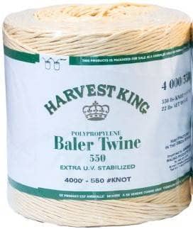 Thumbnail of the Harvest King 4000' Large Square Poly Baler Twine 550Lb Knot Strength, Beige