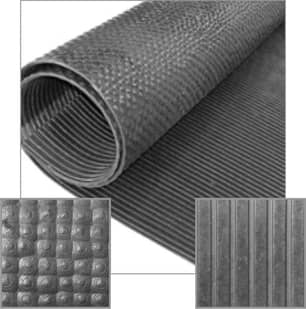 Thumbnail of the Pre-Cut Rubber Utility Mat, 96 Inch by 48 Inch
