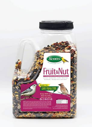 Thumbnail of the Scotts® Fruit & Nut Blend Wild Bird Seed Jug 2.5kg