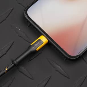 Thumbnail of the Dewalt Reinforced Braided Cable for Lightning, 10 ft.