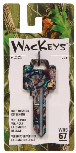Thumbnail of the Key Blank #67 Wackey Camo