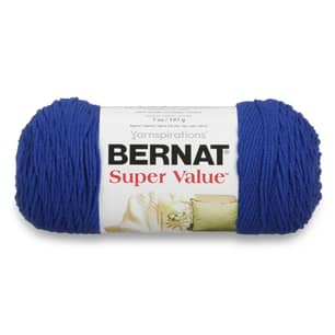 Thumbnail of the Royal Blue Super Value Yarn (4 - Medium) By Bernat
