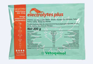 Thumbnail of the Vetoquinol® Electrolytes Plus 400G