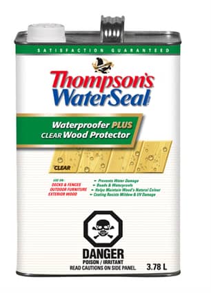 Thumbnail of the Thompsons® WaterSeal® Waterproofer Plus Clear Wood Protector