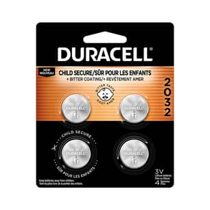 Thumbnail of the Duracell 2032 3V Lithium Coin battery, 4 Pack