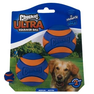 Thumbnail of the Chuckit Ultra Squeaker Ball Medium 2 pack