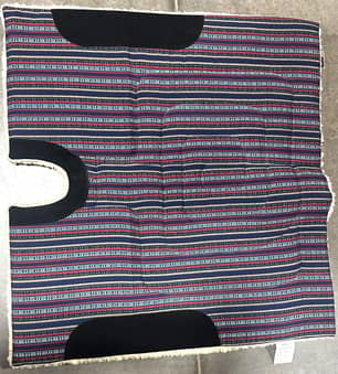 Thumbnail of the Harvest Gear Economic Horse Saddle Pad in Pinstripe/White