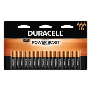 Thumbnail of the Duracell Coppertop POWER BOOST™ AAA batteries, 16 Pack