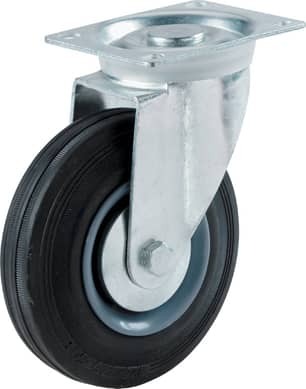 Thumbnail of the CASTER 5" SWIVEL PLATE RUBBER