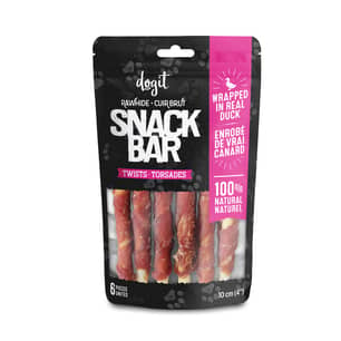 Thumbnail of the Dogit Dog Treat Duck Twists 4in