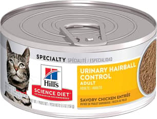 Thumbnail of the Science Diet Urinary & Hairball Wet, Chkn 5,5oz
