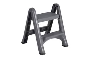 Thumbnail of the RUBBERMAID 2 STEP FOLDING STEP STOOL - GREY