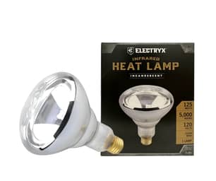 Thumbnail of the Electryx® Infrared Heat Lamp, 125W, 120V Clear BR40