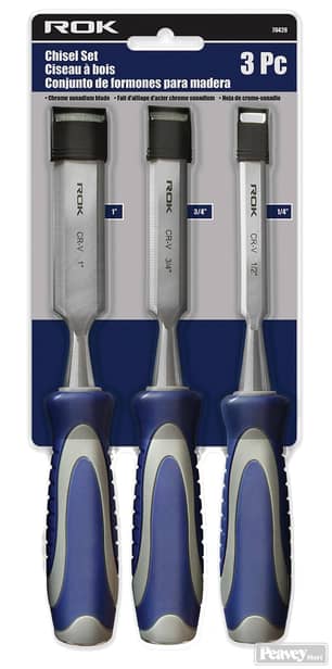 Thumbnail of the 3 Piece Wood Chisel Set