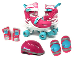 Thumbnail of the Chicago Quad Roller Skate Combo Set Pink - SM