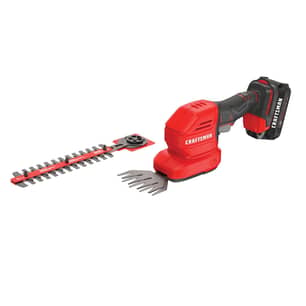 Thumbnail of the Craftsman 8 in. Cordless 2-in-1 Hedge Trimmer and 4 in. Grass Shear Kit