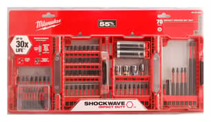 Thumbnail of the Milwaukee® SHOCKWAVE Impact Duty™ 70 Pieces Drill Bit Kit