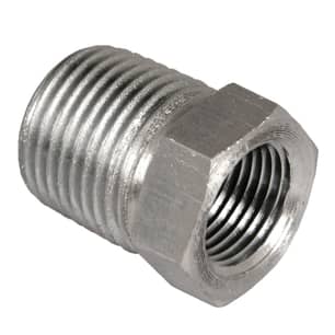 Thumbnail of the 1/2" Male Pipe x 1/4" Female Pipe Hex Reducer Bush